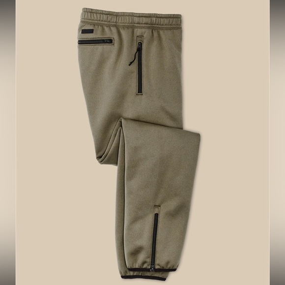 Filson Granite Spire Fleece Pants In Field Olive Color Men’s Small - Picture 1 of 9